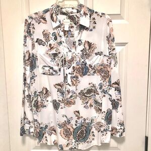 Chicos long sleeve blouse